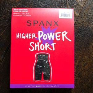 Spanx High Waist Power Short - Black